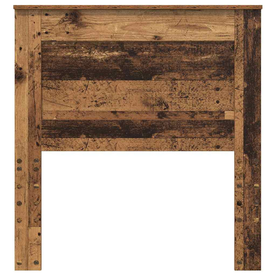 Hoofdbord met hoofdeinde Oud Hout 75 cm Bewerkt hout