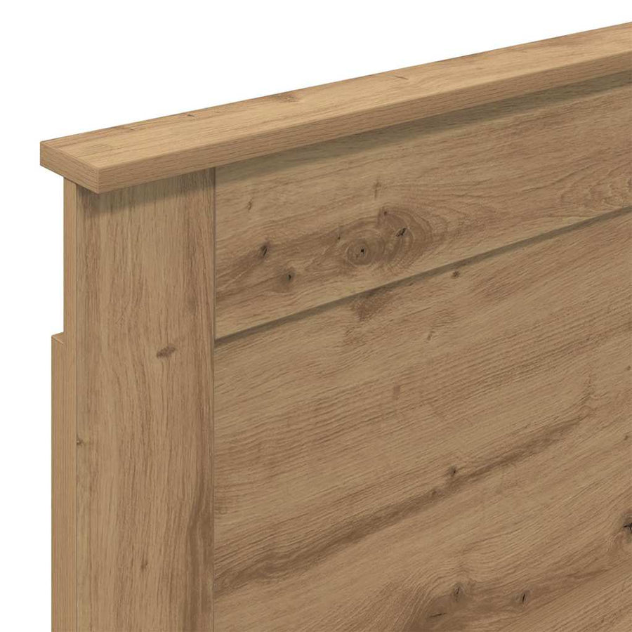 Hoofdbord met hoofdeinde Artisan Eiken 75 cm Bewerkt hout
