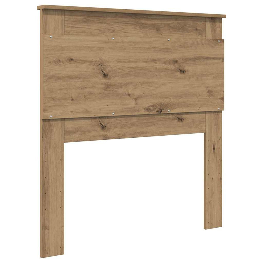 Hoofdbord met hoofdeinde Artisan Eiken 75 cm Bewerkt hout