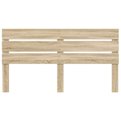 Hoofdbord Met Hoofdeinde Bewerkt Hout 200 cm Sonoma eiken