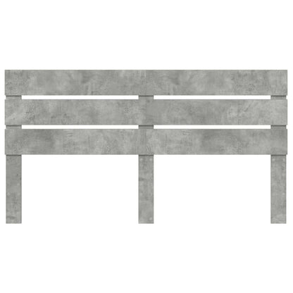 Hoofdbord Met Hoofdeinde Beton Grijs Bewerkt Hout 200 cm Betongrijs