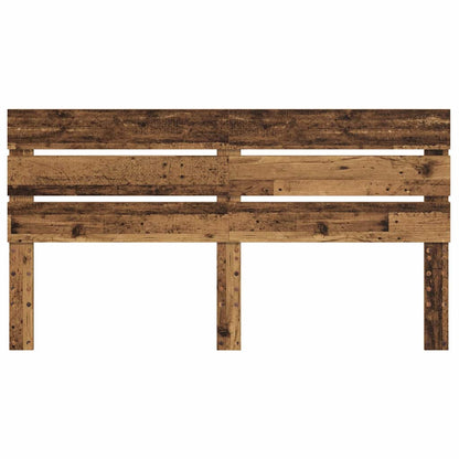 Hoofdbord Met Hoofdeinde Oudhout Bewerkt Hout 160 cm Oud hout
