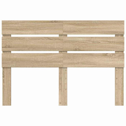 Hoofdbord Met Hoofdeinde Bewerkt Hout 150 cm Sonoma eiken