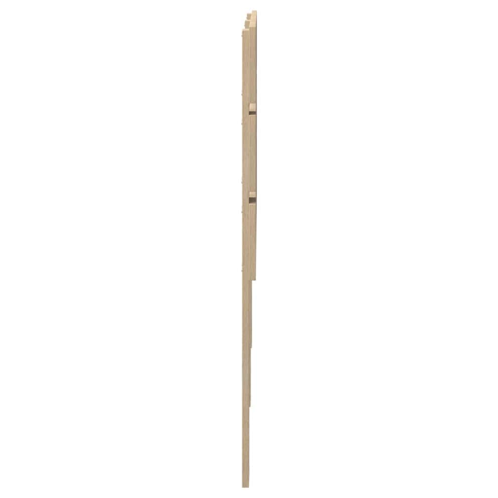 Hoofdbord Met Hoofdeinde Bewerkt Hout 150 cm Sonoma eiken