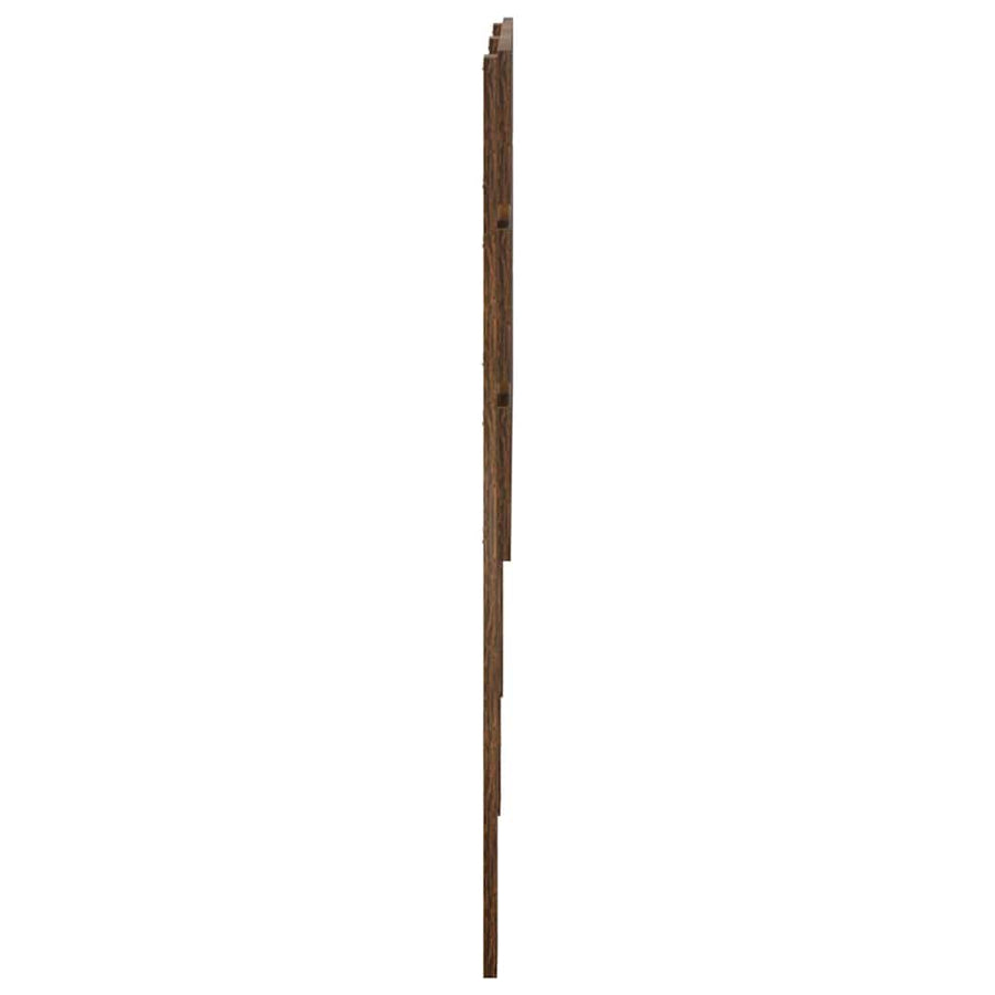 Hoofdbord Met Hoofdeinde Bewerkt Hout 150 cm Gerookt eiken