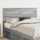 Headboard Grey Sonoma 150 cm Engineered Wood