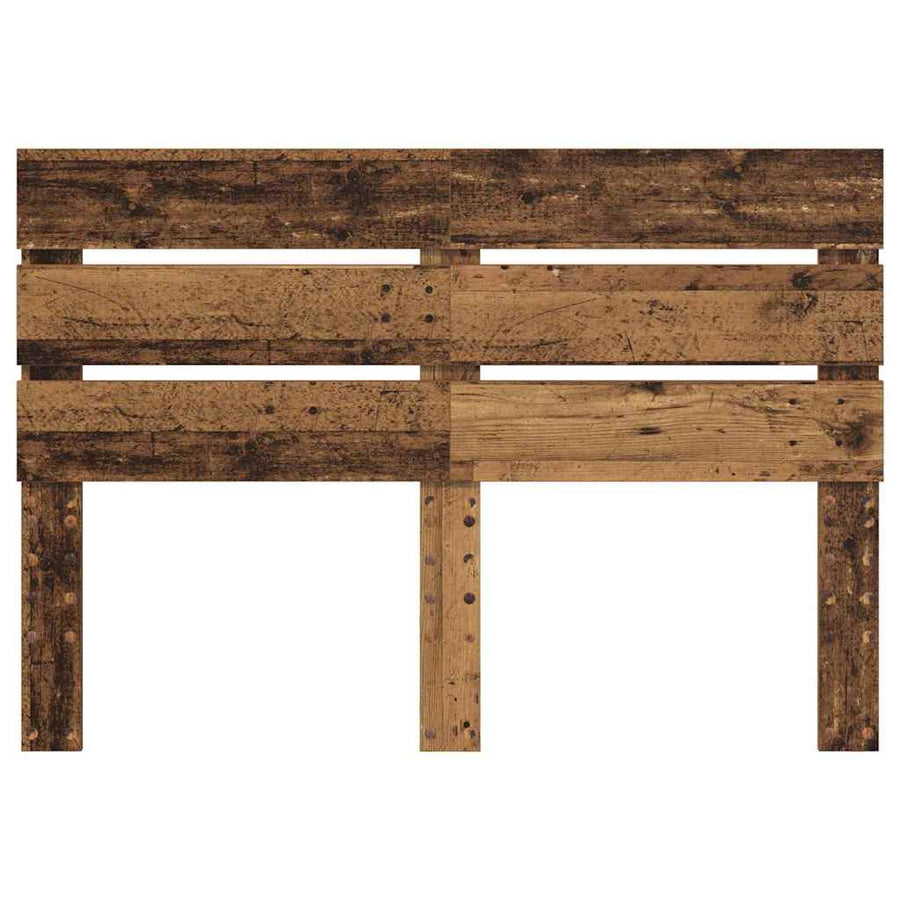 Hoofdbord Met Hoofdeinde Oudhout Bewerkt Hout 150 cm Oud hout