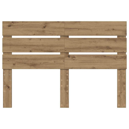 Hoofdbord Met Hoofdeinde Artisan Eiken Bewerkt Hout 150 cm artisanaal eikenkleurig