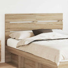 Headboard Sonoma Oak 140 cm Engineered Wood