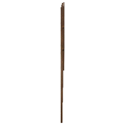 Hoofdbord Met Hoofdeinde Bewerkt Hout 140 cm Gerookt eiken