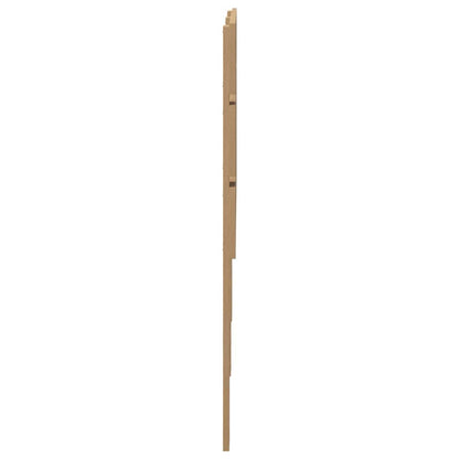 Hoofdbord Met Hoofdeinde Artisan Eiken Bewerkt Hout 140 cm artisanaal eikenkleurig