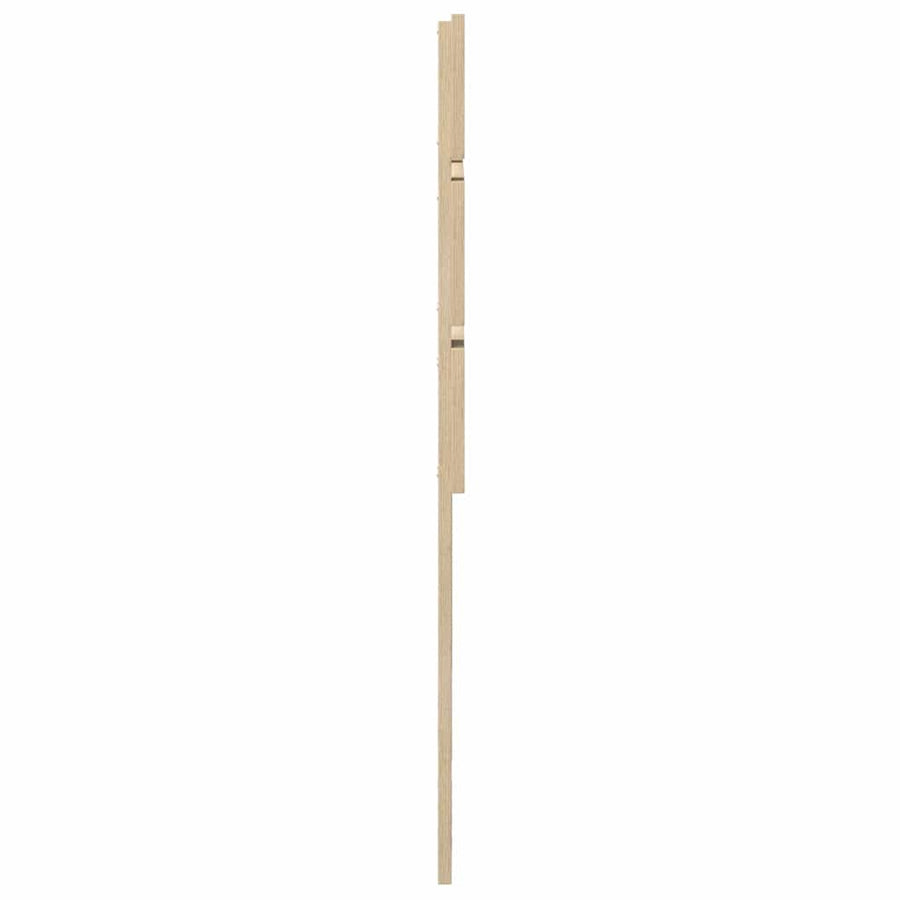 Hoofdbord Met Hoofdeinde Bewerkt Hout 135 cm Sonoma eiken