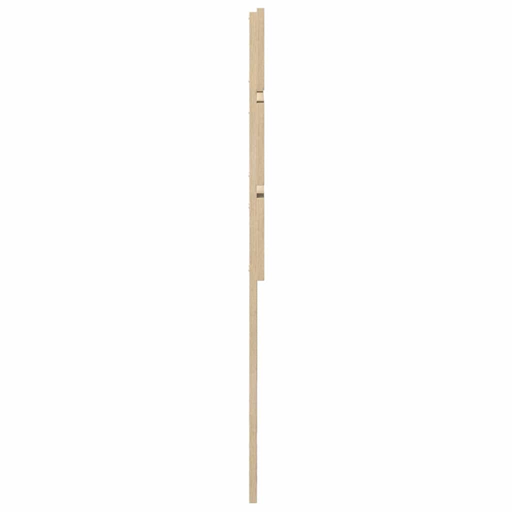 Hoofdbord Met Hoofdeinde Bewerkt Hout 120 cm Sonoma eiken