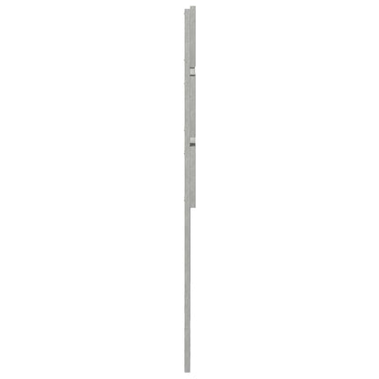 Hoofdbord Met Hoofdeinde Beton Grijs Bewerkt Hout 120 cm Betongrijs