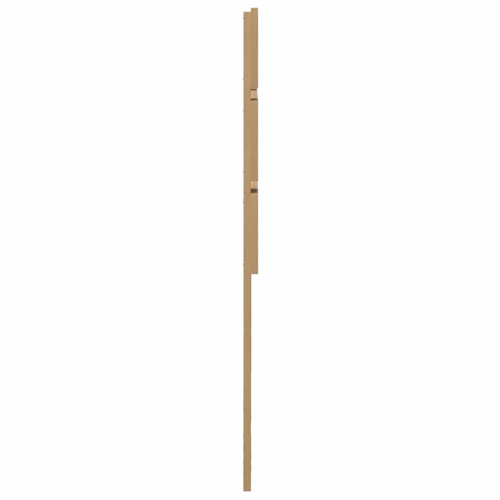 Hoofdbord Met Hoofdeinde Artisan Eiken Bewerkt Hout 120 cm artisanaal eikenkleurig