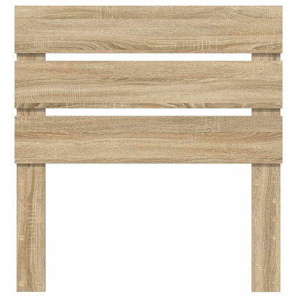 Hoofdbord Met Hoofdeinde Bewerkt Hout 100 cm Sonoma eiken
