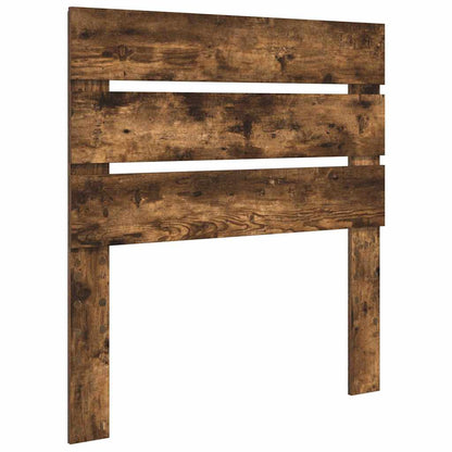 Hoofdbord Met Hoofdeinde Bewerkt Hout 100 cm Gerookt eiken