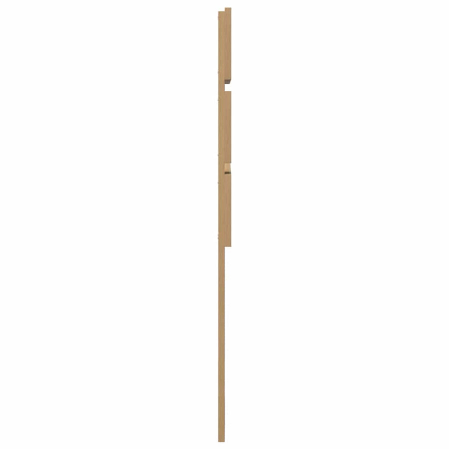 Hoofdbord Met Hoofdeinde Artisan Eiken Bewerkt Hout 100 cm artisanaal eikenkleurig