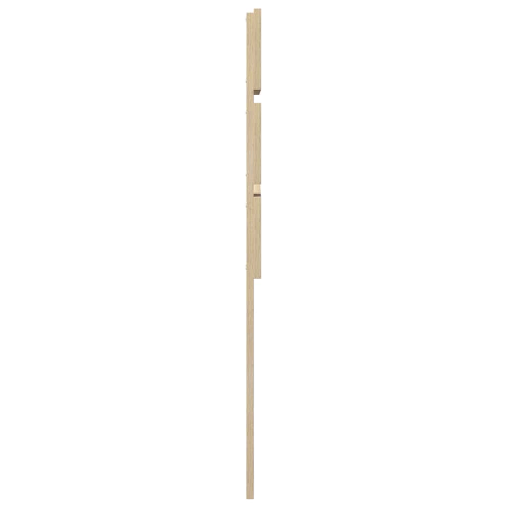 Hoofdbord Met Hoofdeinde Bewerkt Hout 90 cm Sonoma eiken