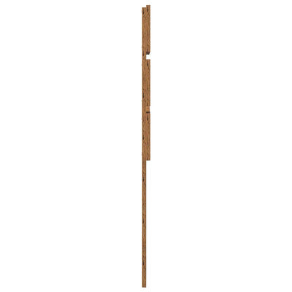 Hoofdbord Met Hoofdeinde Oudhout Bewerkt Hout 80 cm Oud hout