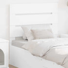Headboard White 75 cm Engineered Wood