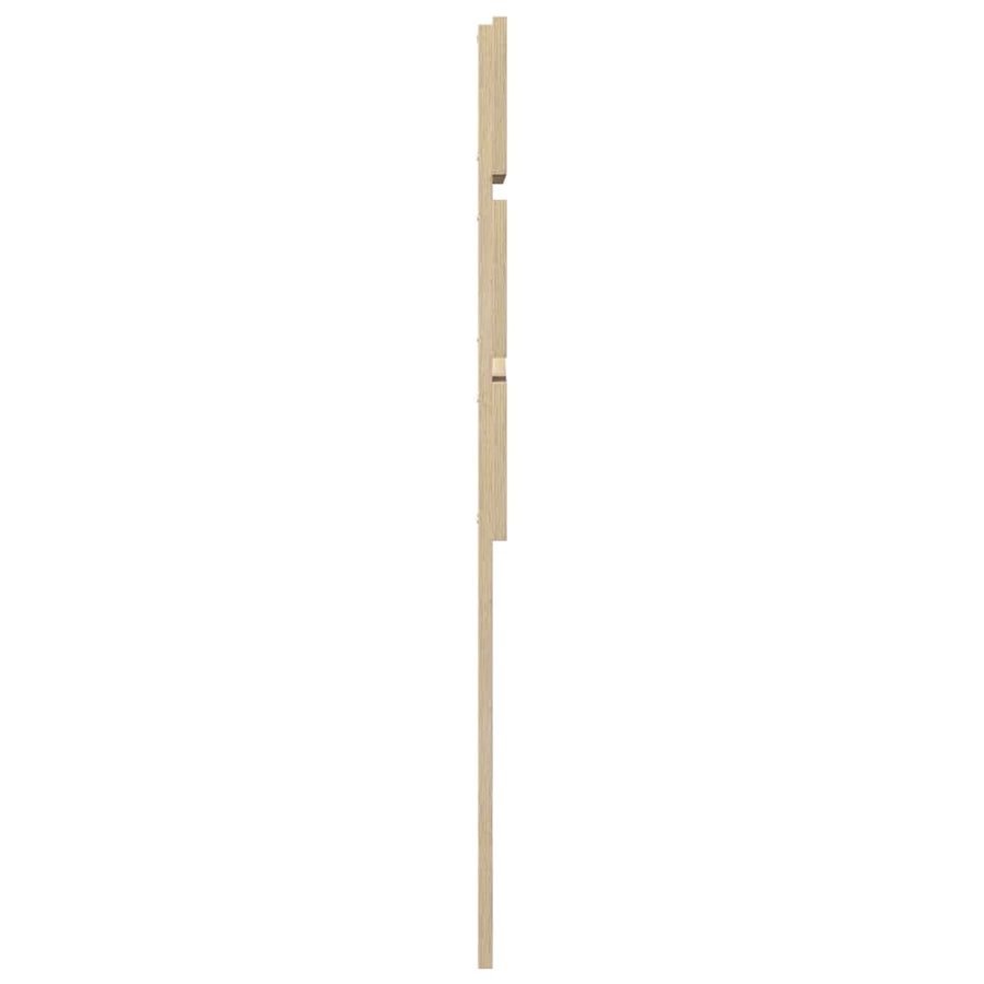 Hoofdbord Met Hoofdeinde Bewerkt Hout 75 cm Sonoma eiken