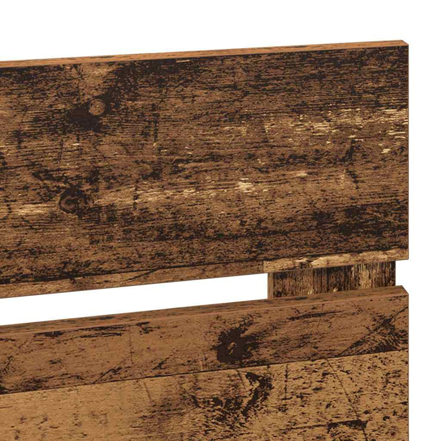 Hoofdbord Met Hoofdeinde Oudhout Bewerkt Hout 75 cm Oud hout
