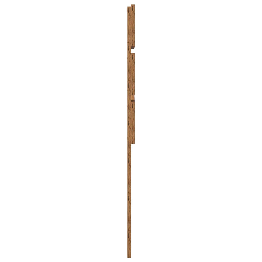 Hoofdbord Met Hoofdeinde Oudhout Bewerkt Hout 75 cm Oud hout