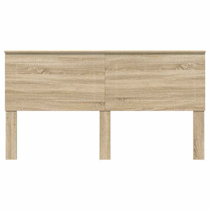 Hoofdbord met hoofdeinde Sonoma Eiken 200 cm Bewerkt hout