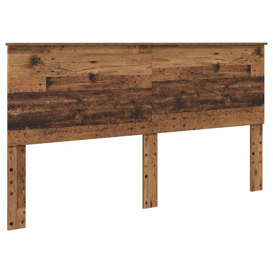 Hoofdbord met hoofdeinde Oud Hout 200 cm Bewerkt hout