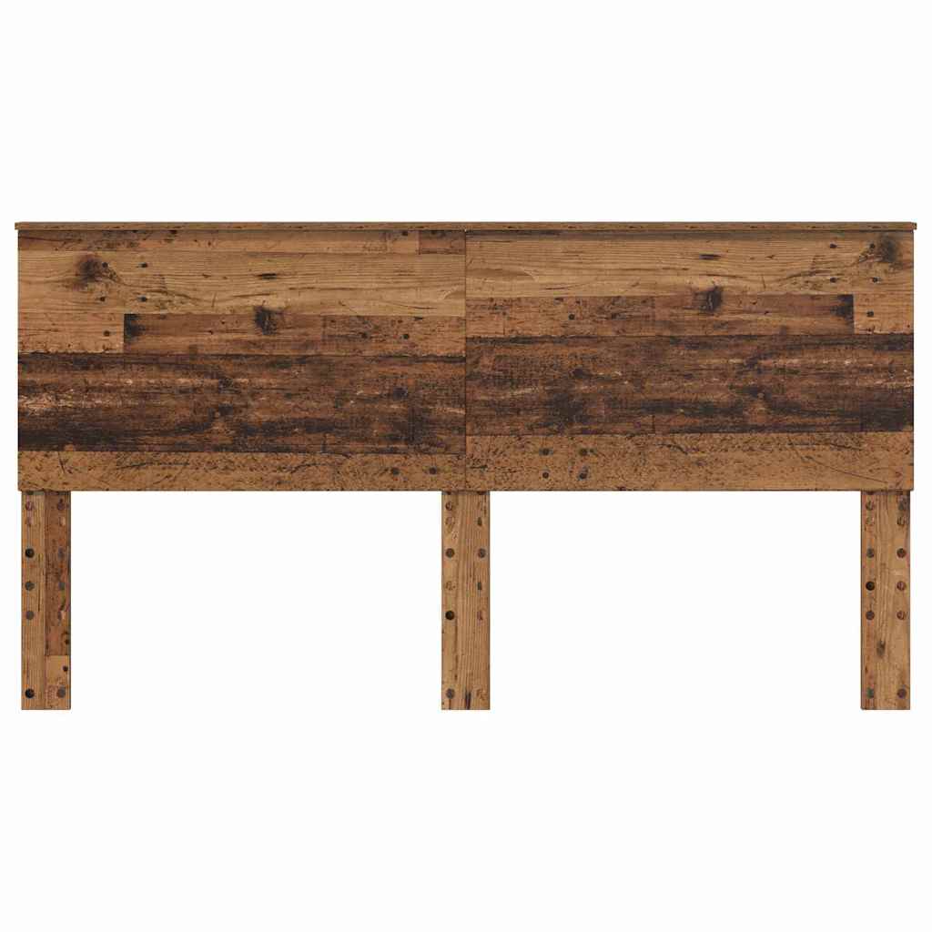 Hoofdbord met hoofdeinde Oud Hout 200 cm Bewerkt hout
