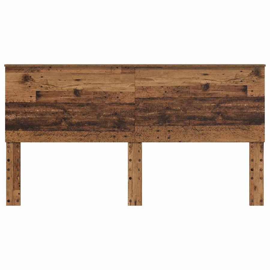 Hoofdbord met hoofdeinde Oud Hout 200 cm Bewerkt hout