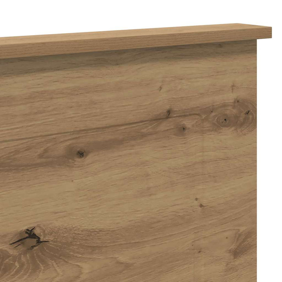 Hoofdbord met hoofdeinde Artisan Eiken 180 cm Bewerkt hout