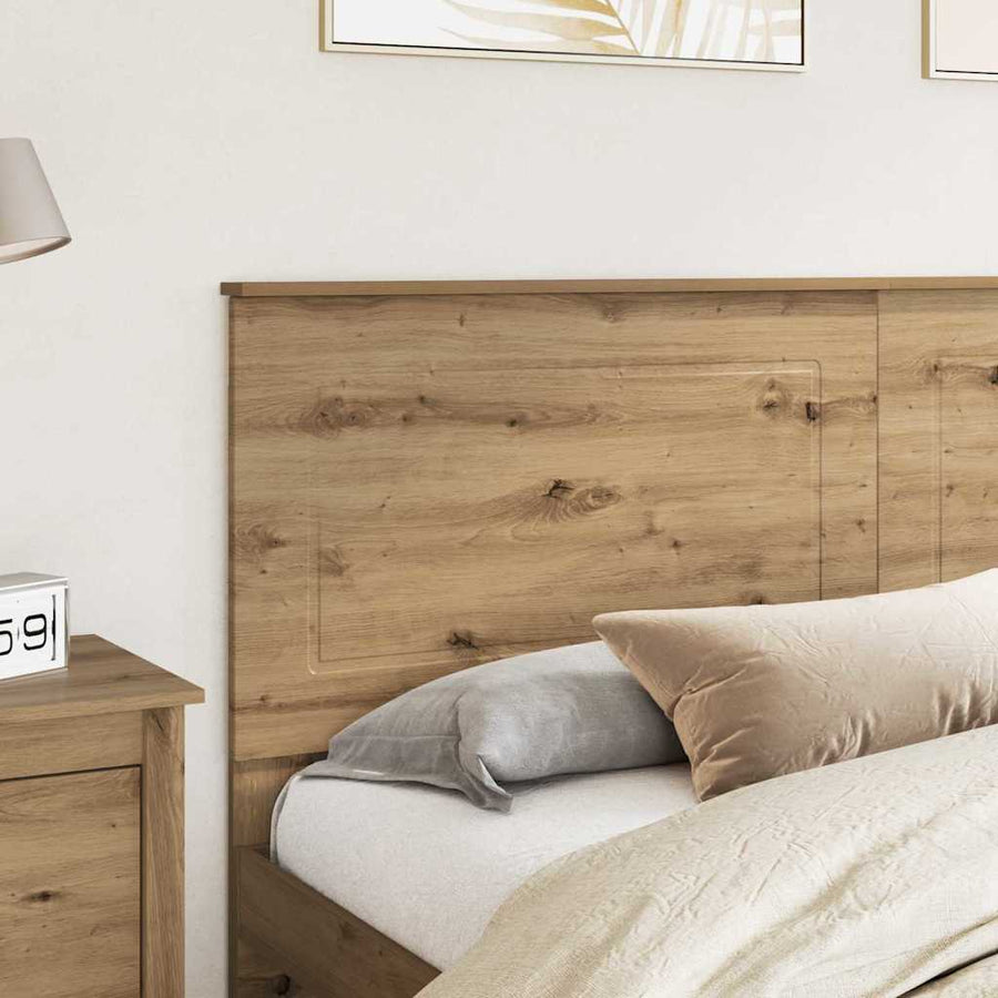 Hoofdbord met hoofdeinde Artisan Eiken 180 cm Bewerkt hout