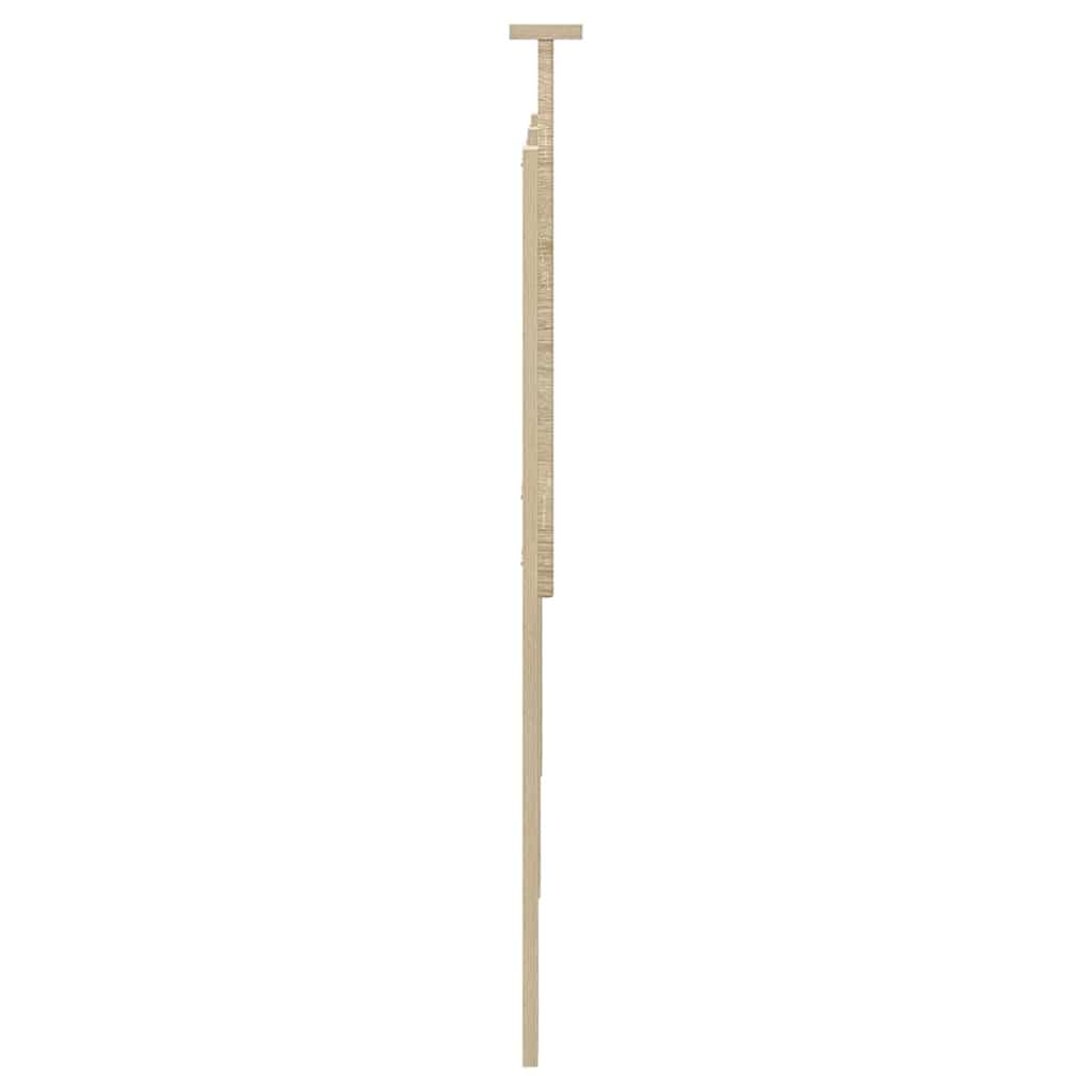 Hoofdbord met hoofdeinde Sonoma Eiken 160 cm Bewerkt hout