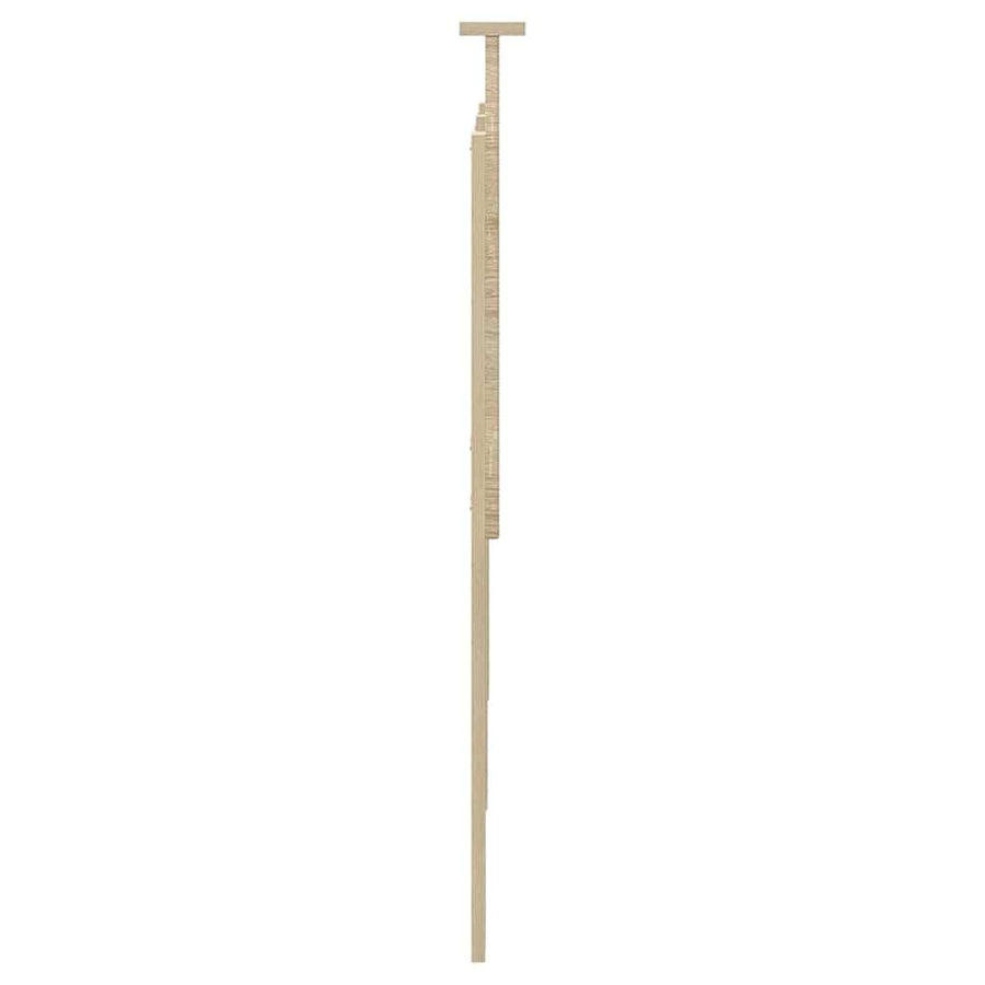 Hoofdbord met hoofdeinde Sonoma Eiken 160 cm Bewerkt hout