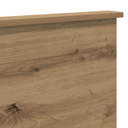 Hoofdbord met hoofdeinde Artisan Eiken 160 cm Bewerkt hout