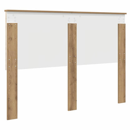 Hoofdbord met hoofdeinde Artisan Eiken 160 cm Bewerkt hout
