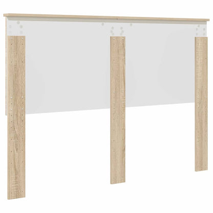Hoofdbord met hoofdeinde Sonoma Eiken 150 cm Bewerkt hout