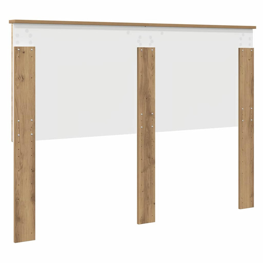 Hoofdbord met hoofdeinde Artisan Eiken 150 cm Bewerkt hout