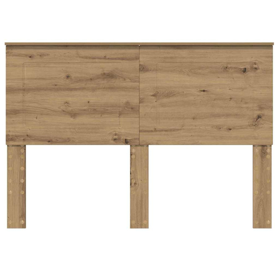Hoofdbord met hoofdeinde Artisan Eiken 150 cm Bewerkt hout