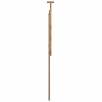 Hoofdbord met hoofdeinde Artisan Eiken 150 cm Bewerkt hout