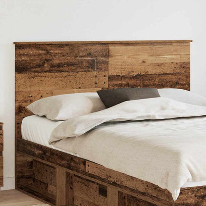 Hoofdbord met hoofdeinde Oud Hout 140 cm Bewerkt hout