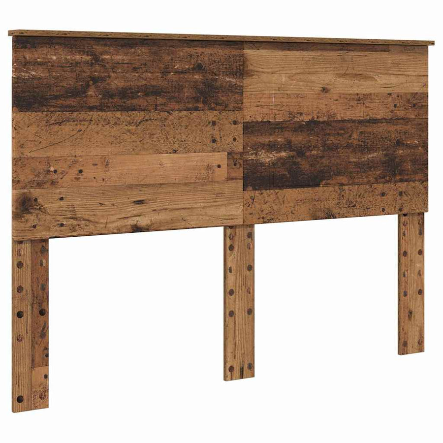 Hoofdbord met hoofdeinde Oud Hout 140 cm Bewerkt hout