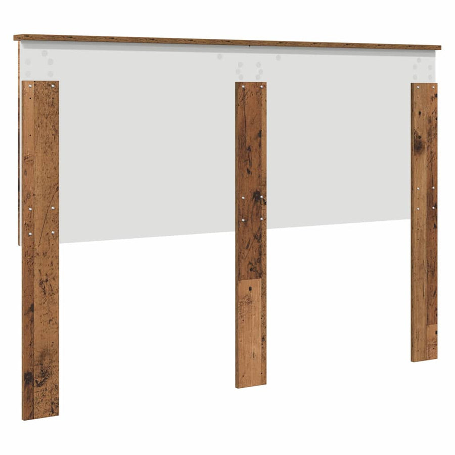 Hoofdbord met hoofdeinde Oud Hout 140 cm Bewerkt hout