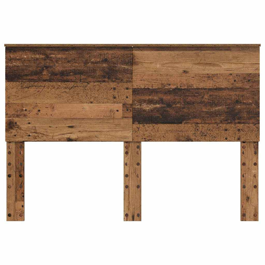 Hoofdbord met hoofdeinde Oud Hout 140 cm Bewerkt hout