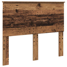 Hoofdbord Oud hout 138 x 7 x 100 cm Bewerkt hout