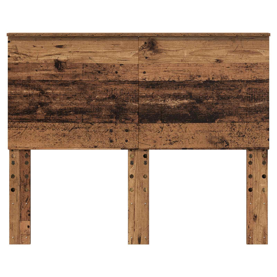 Hoofdbord Oud hout 138 x 7 x 100 cm Bewerkt hout