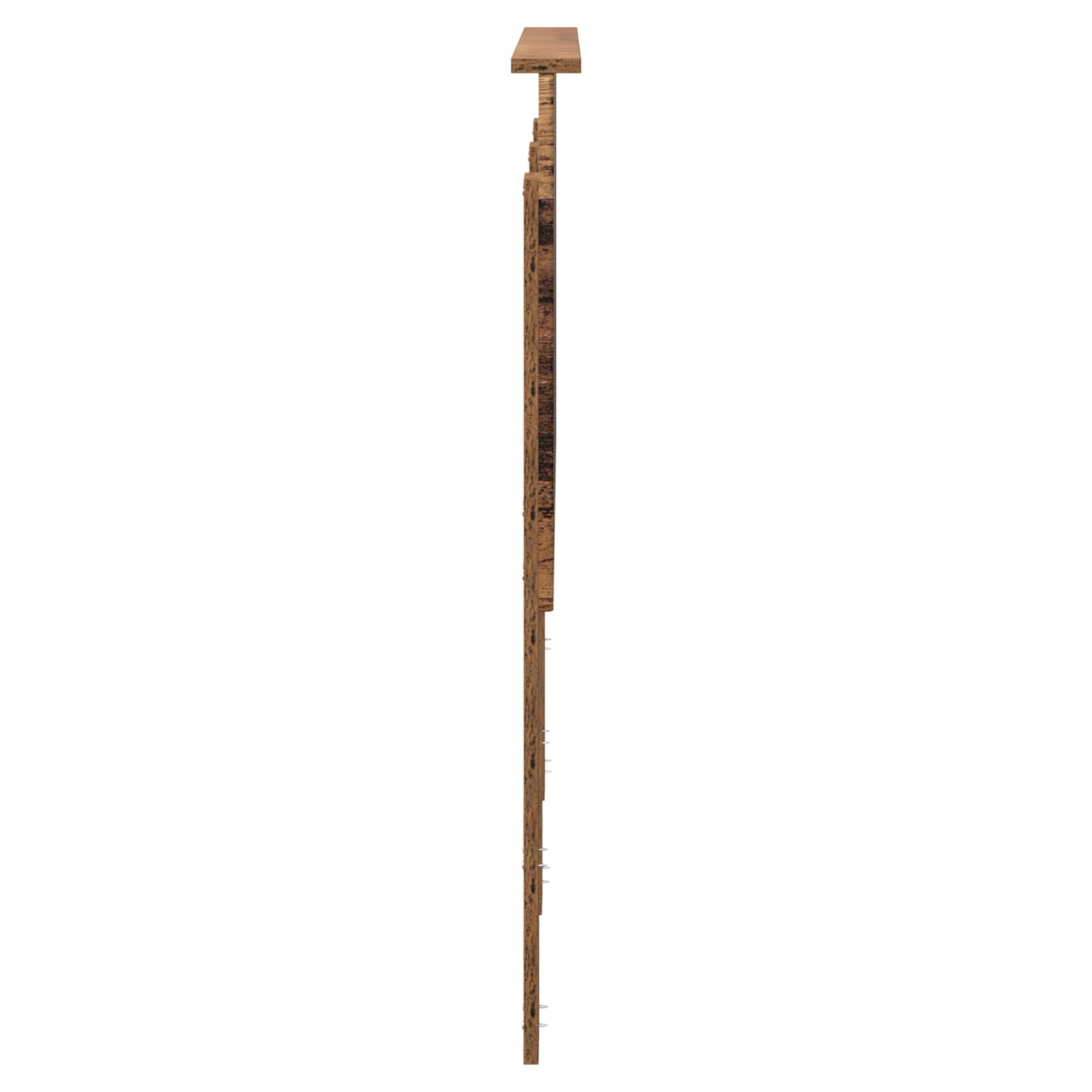 Hoofdbord Oud hout 138 x 7 x 100 cm Bewerkt hout