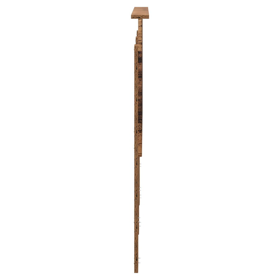 Hoofdbord Oud hout 138 x 7 x 100 cm Bewerkt hout
